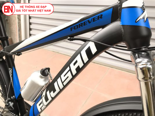 Khung xe đạp thể thao Fujisan được làm bằng thép được sơn tĩnh điện giảm khả năng trầy xước