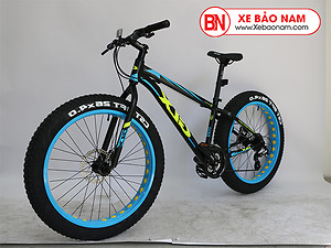 Xe đạp GLX CST BFT 26x4.0 Mới nhất màu đen xanh