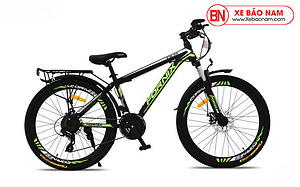 Xe đạp thể thao Fornix FM26 Mới nhất màu đen lá cây