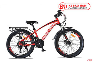 Xe đạp thể thao Fornix FT24 Mới nhất màu đỏ