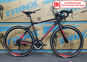Xe đạp đua Trinx Tempo Đen Đỏ
