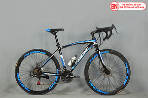 Xe đạp FR700 màu đen xanh