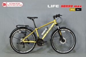 Xe đạp Hybrid Life HBR99 màu Đồng đen