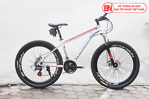 Xe đạp thể thao Nakxus MT20 màu trắng đỏ