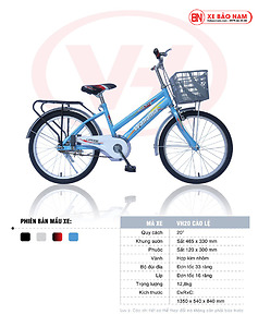 Xe đạp Wahama VH20 Cào Lệ