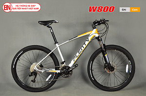 Xe đạp PLENTY W800 màu ghi cam
