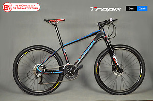 Xe đạp thể thao Tropix màu đen xanh