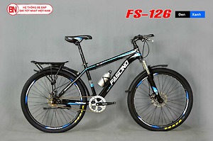 Xe đạp địa hình FASCINO FS126 Đen Xanh