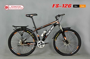Xe đạp địa hình FASCINO FS126 Đen Cam