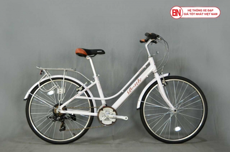 Xe đạp mini Battle màu trắng