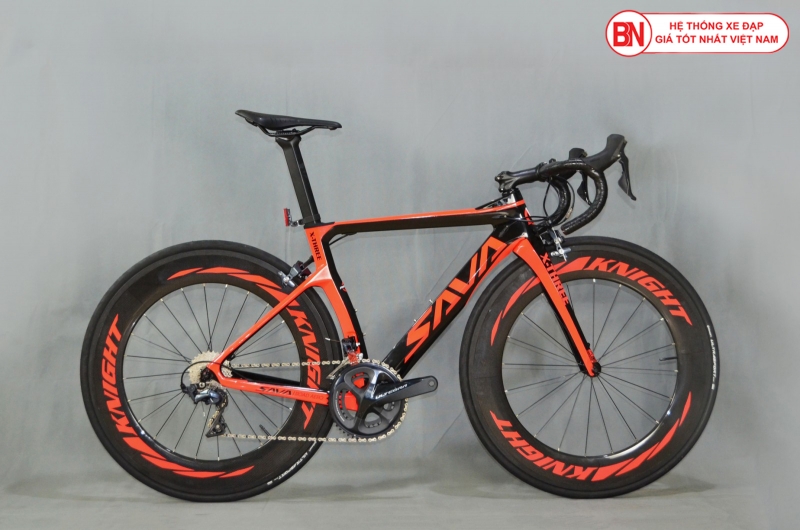 Xe đạp đua Carbon Sava Phantom 3.0 màu cam