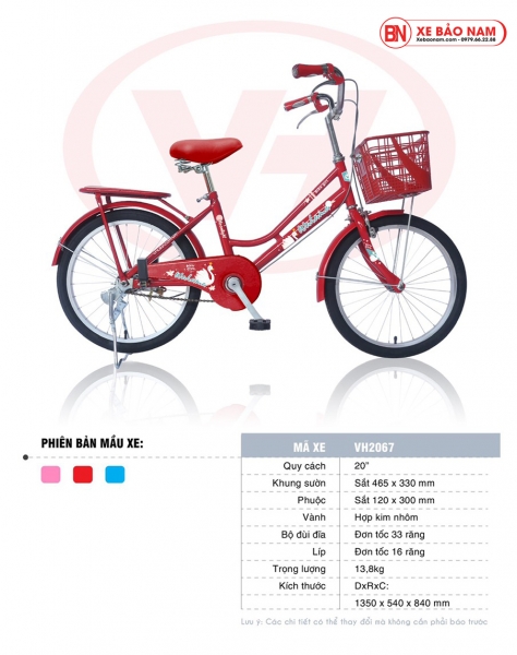 Xe đạp Wahama VH 2067