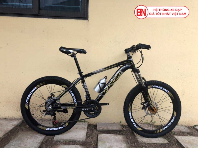 XE ĐỊA HÌNH FASCINO FS 324XC ĐEN ĐỎ
