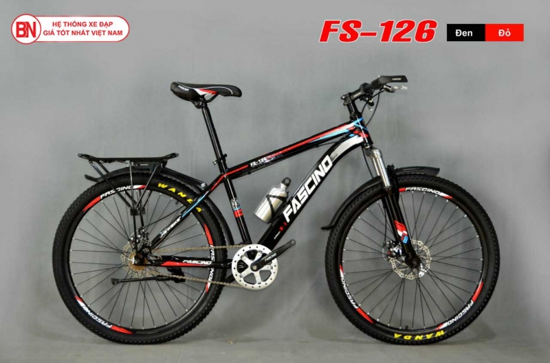 Xe đạp địa hình FASCINO FS126 Đen Xanh